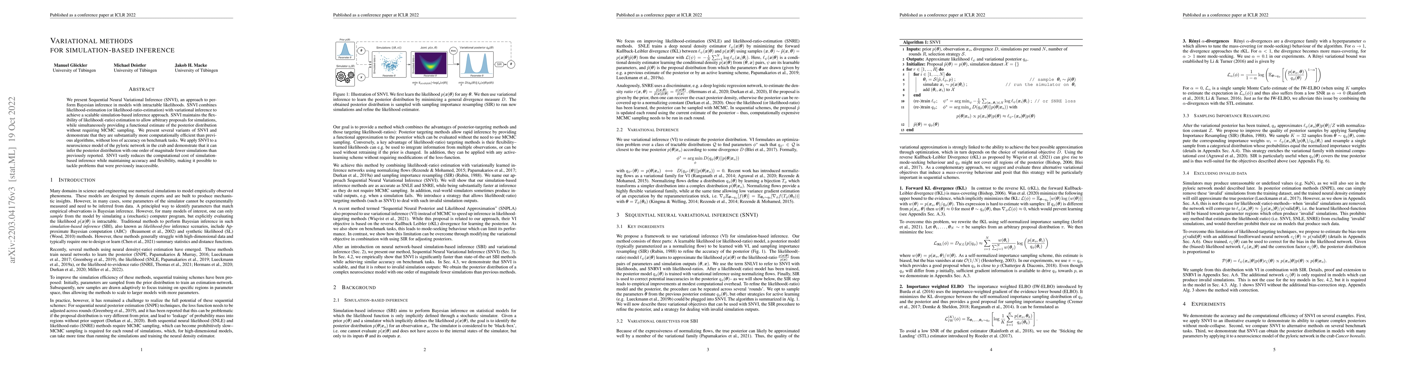 Thumbnail for Variational methods for simulation-based inference