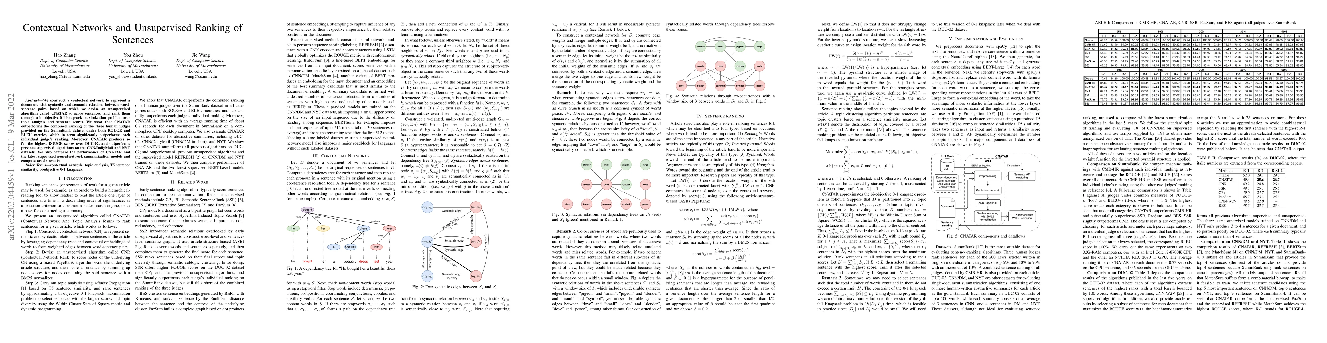 Thumbnail for Contextual Networks and Unsupervised Ranking of Sentences