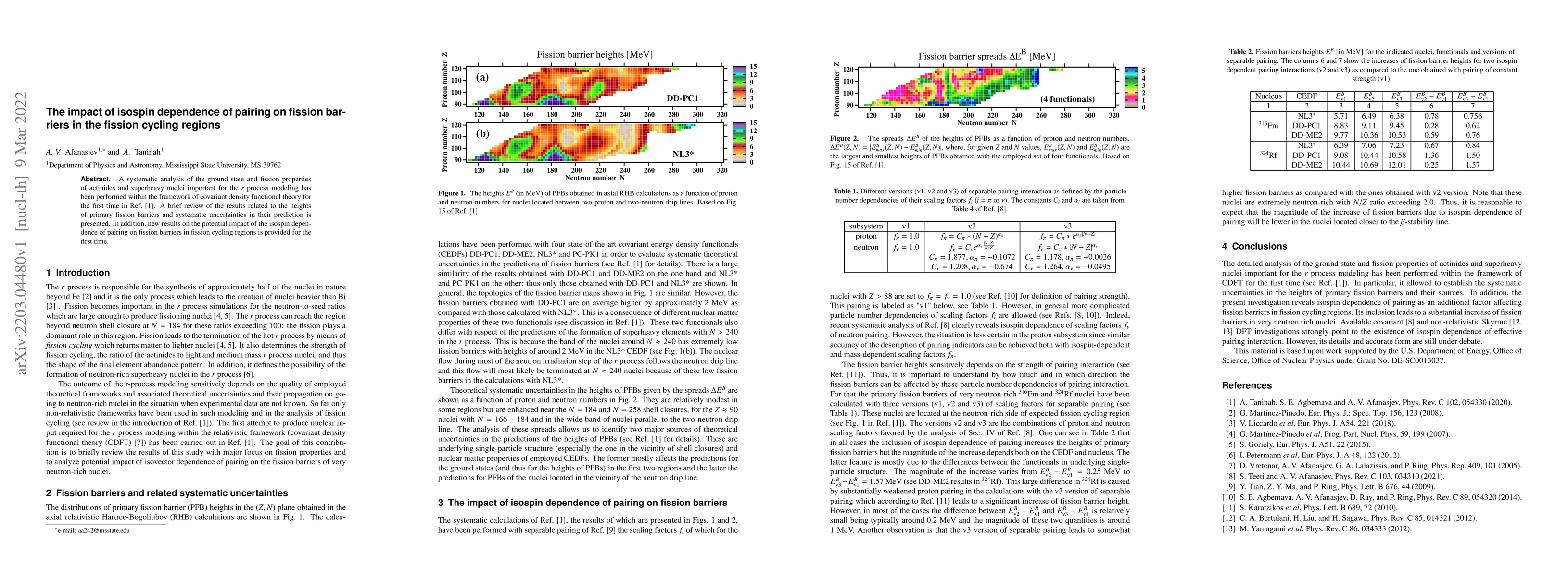 Thumbnail for The impact of isospin dependence of pairing on fission barriers in the
  fission cycling regions