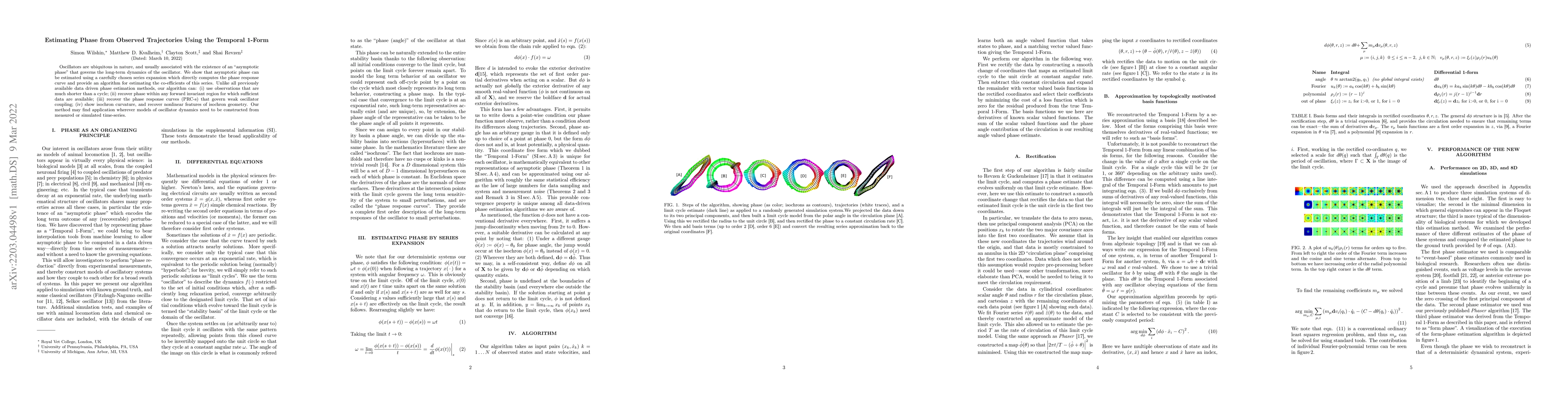 Thumbnail for Estimating Phase from Observed Trajectories Using the Temporal 1-Form