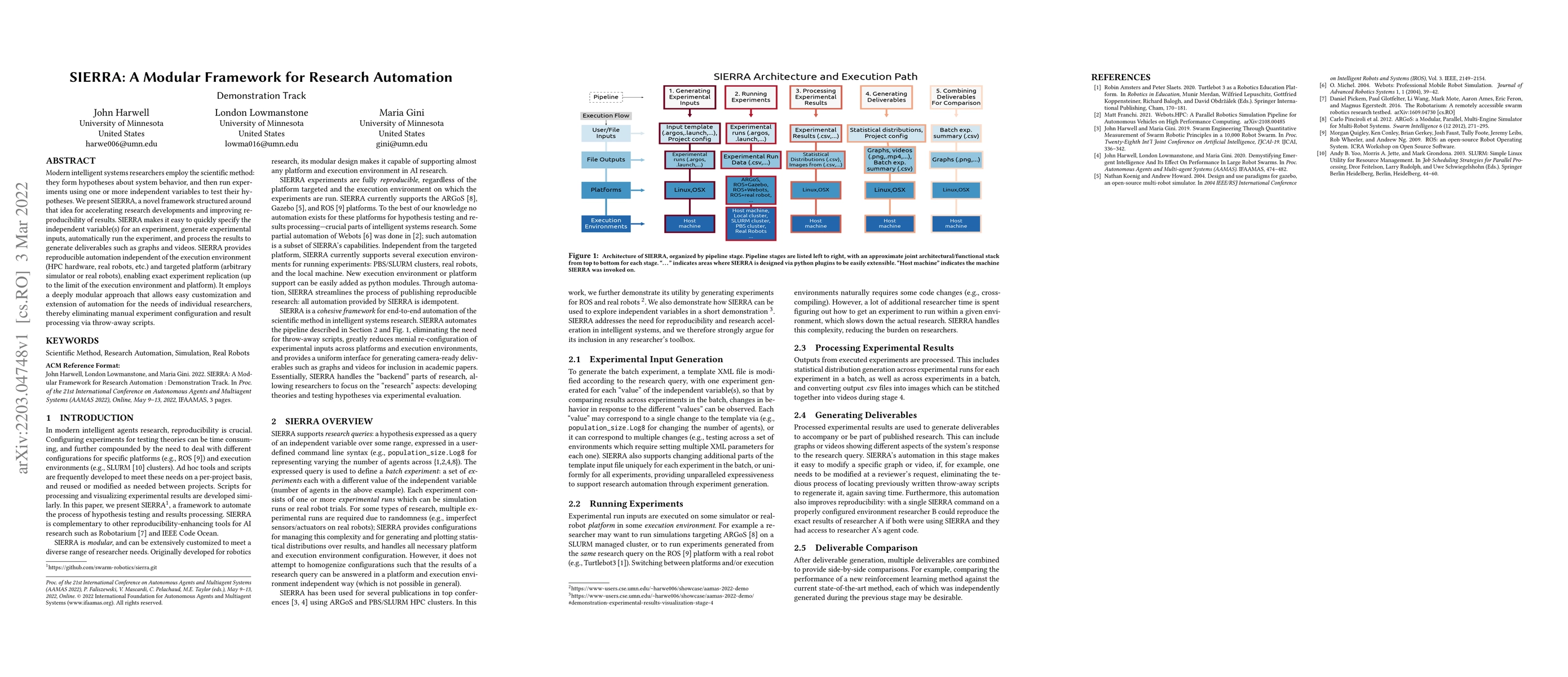 Thumbnail for SIERRA: A Modular Framework for Research Automation