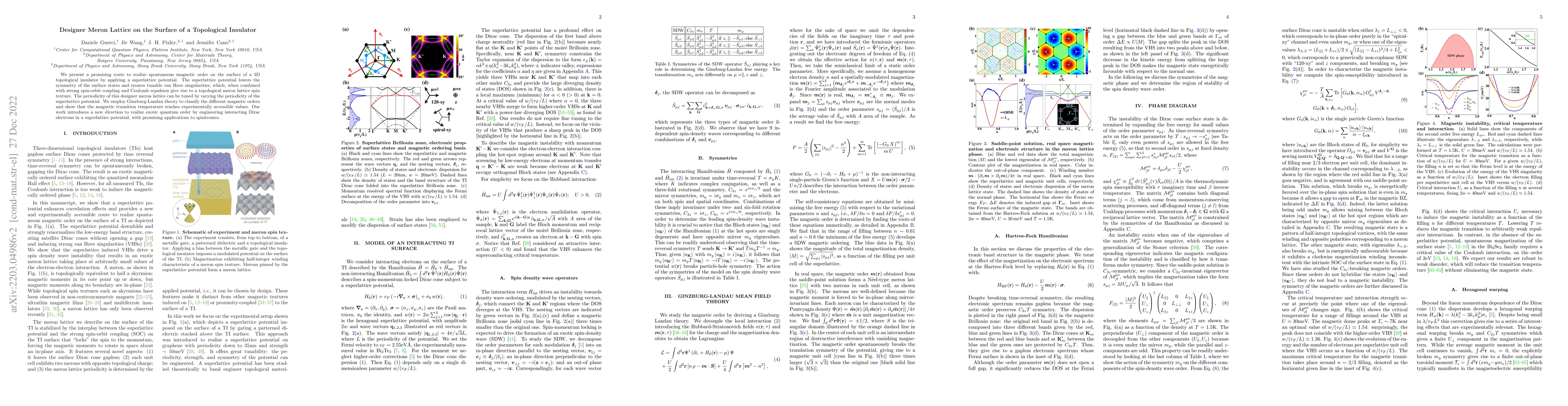 Thumbnail for Designer Meron Lattice on the Surface of a Topological Insulator
