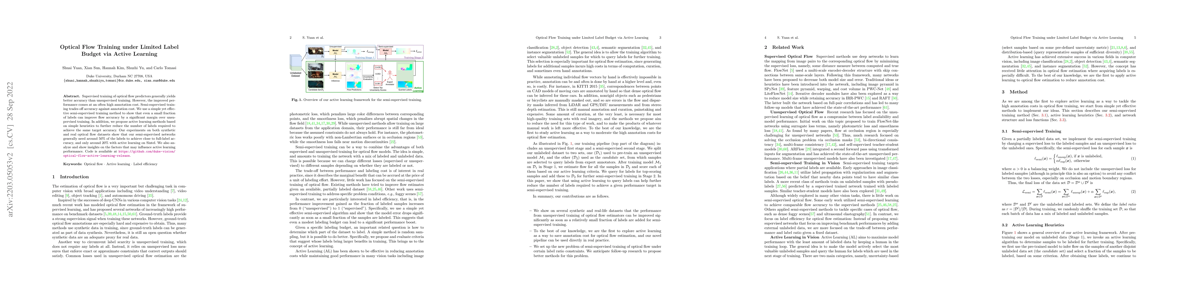 Thumbnail for Optical Flow Training under Limited Label Budget via Active Learning