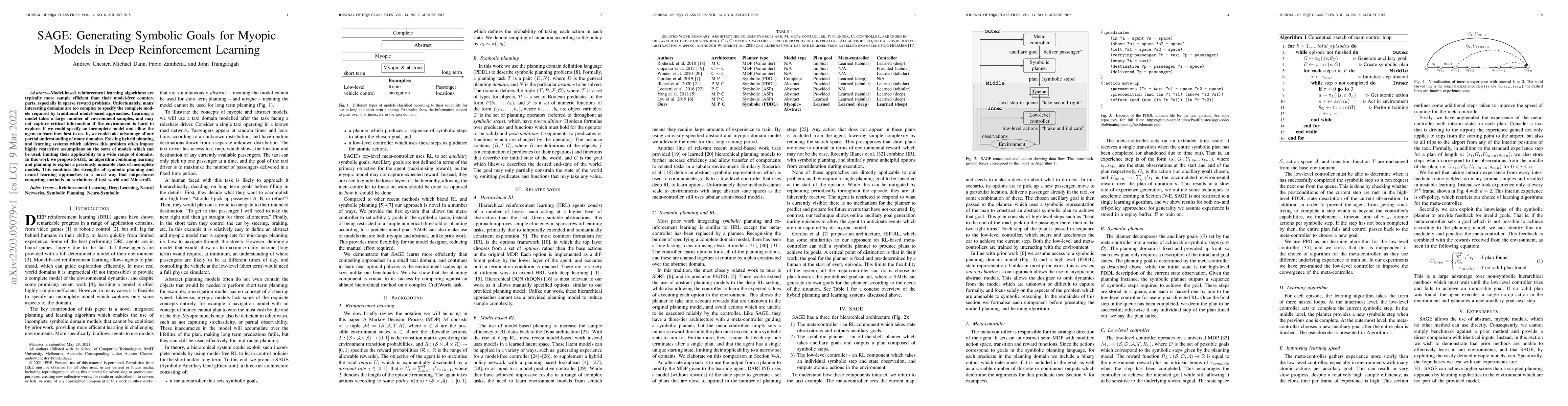 Thumbnail for SAGE: Generating Symbolic Goals for Myopic Models in Deep Reinforcement
  Learning