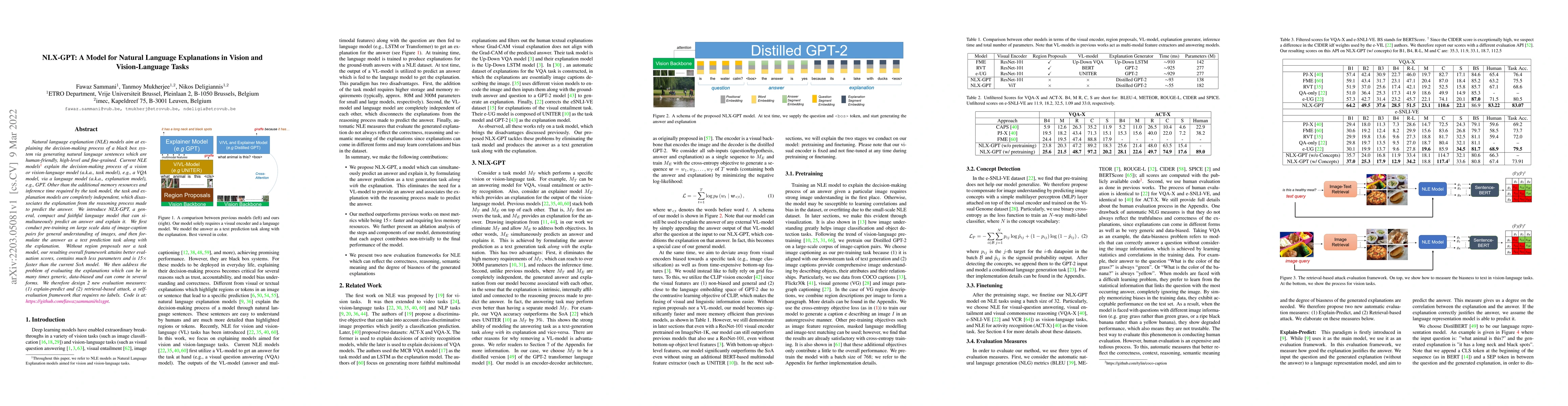 Thumbnail for NLX-GPT: A Model for Natural Language Explanations in Vision and
  Vision-Language Tasks