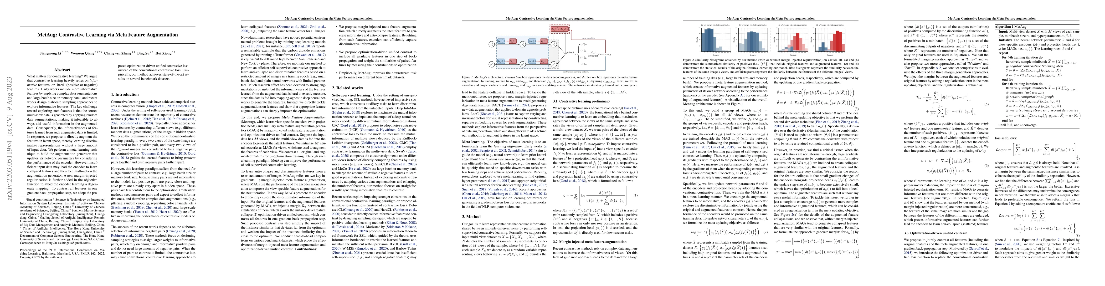 Thumbnail for MetAug: Contrastive Learning via Meta Feature Augmentation