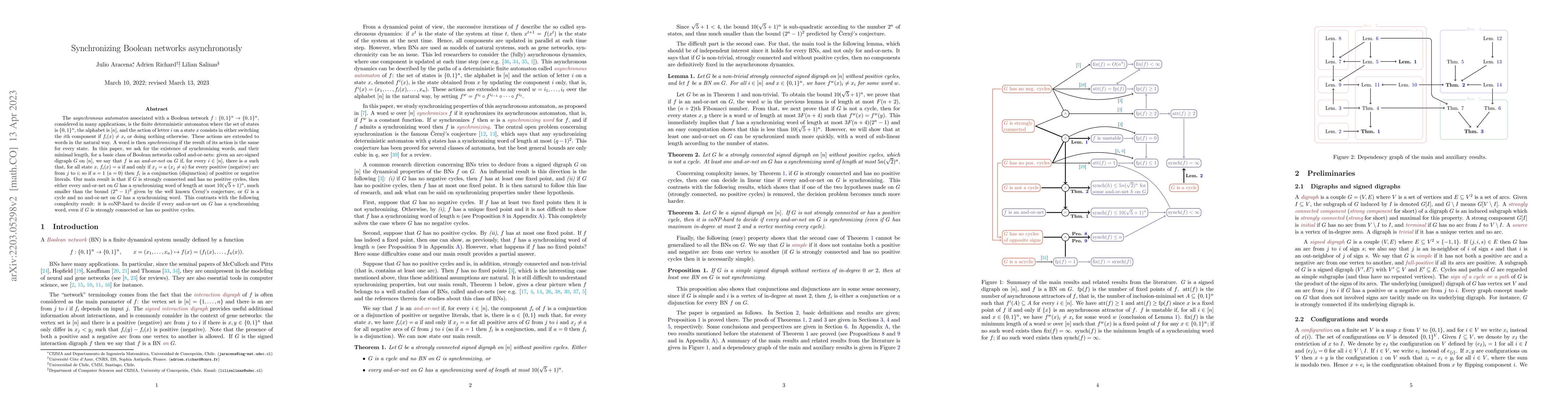 Thumbnail for Synchronizing Boolean networks asynchronously
