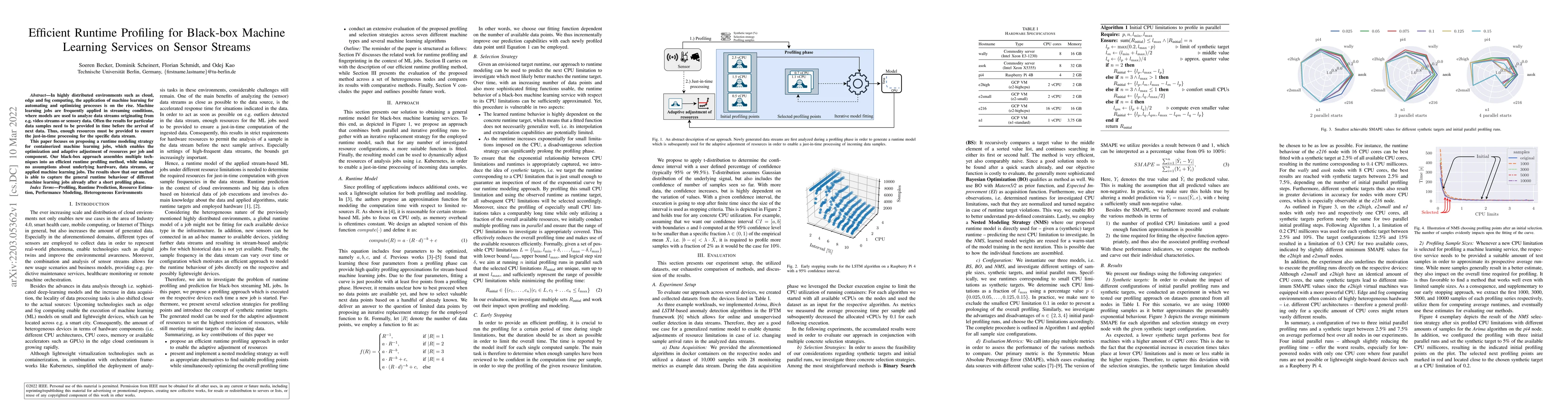Thumbnail for Efficient Runtime Profiling for Black-box Machine Learning Services on
  Sensor Streams