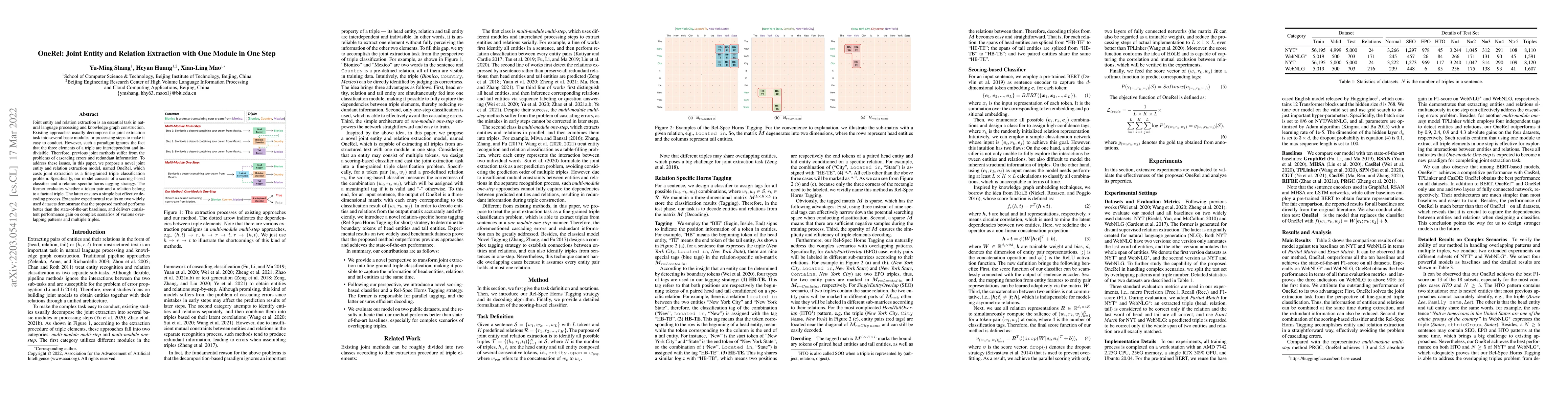 Thumbnail for OneRel:Joint Entity and Relation Extraction with One Module in One Step
