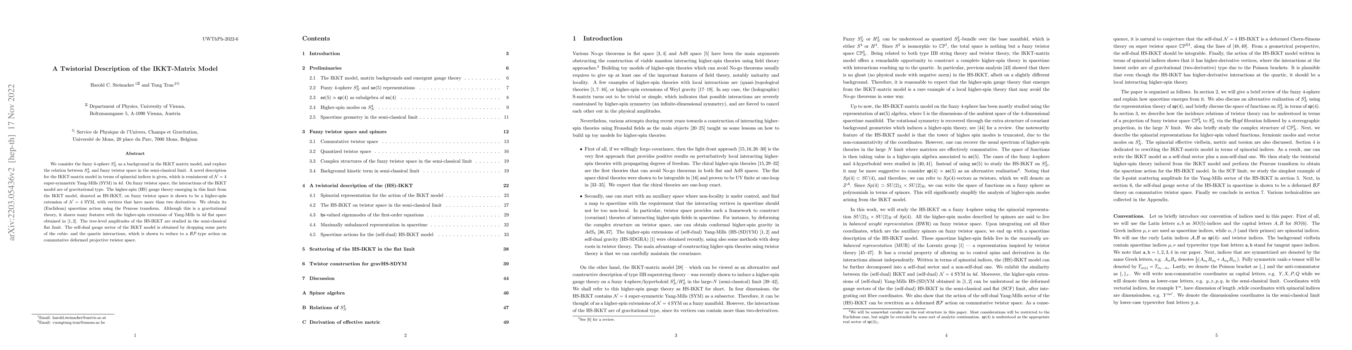 Thumbnail for A Twistorial Description of the IKKT-Matrix Model