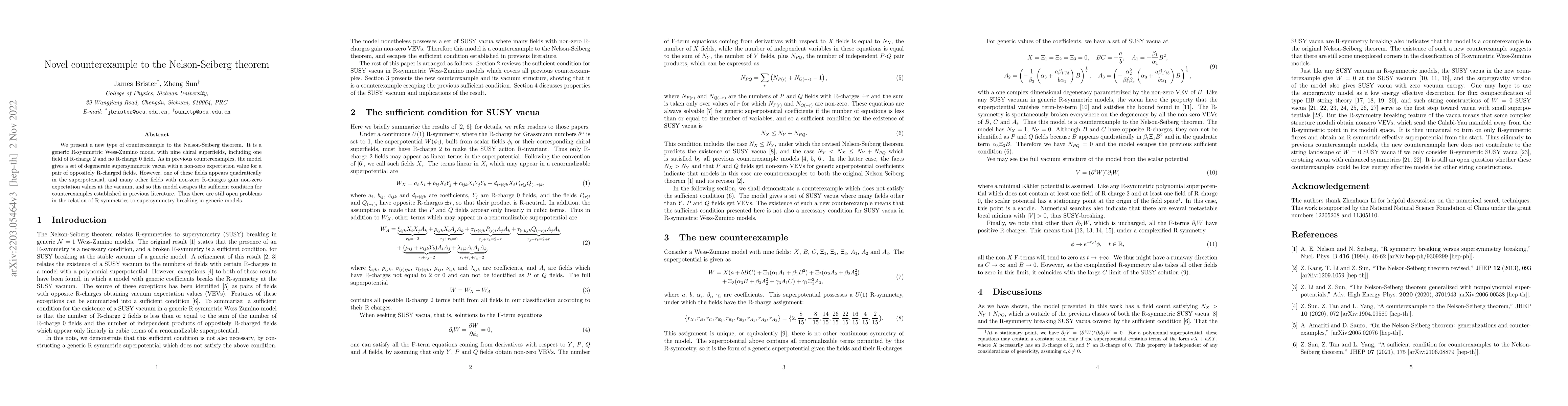 Thumbnail for Novel counterexample to the Nelson-Seiberg theorem