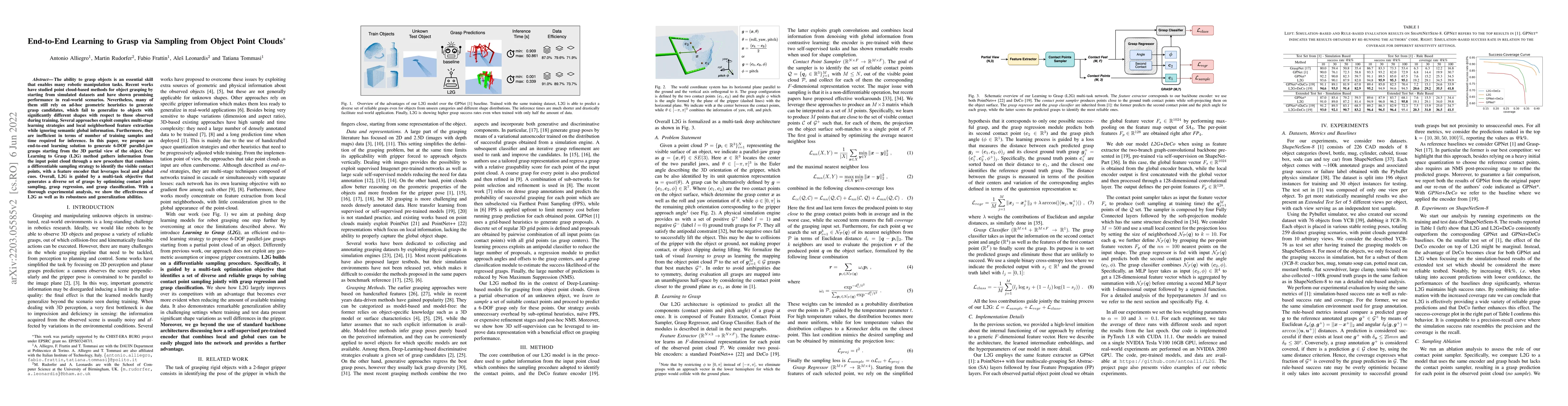 Thumbnail for End-to-End Learning to Grasp via Sampling from Object Point Clouds
