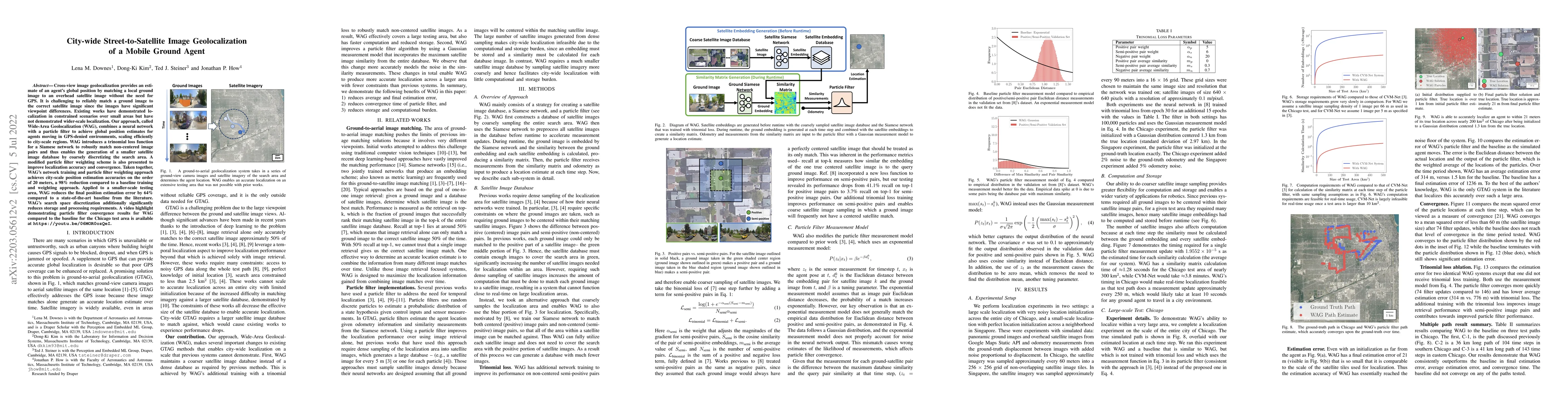 Thumbnail for City-wide Street-to-Satellite Image Geolocalization of a Mobile Ground
  Agent