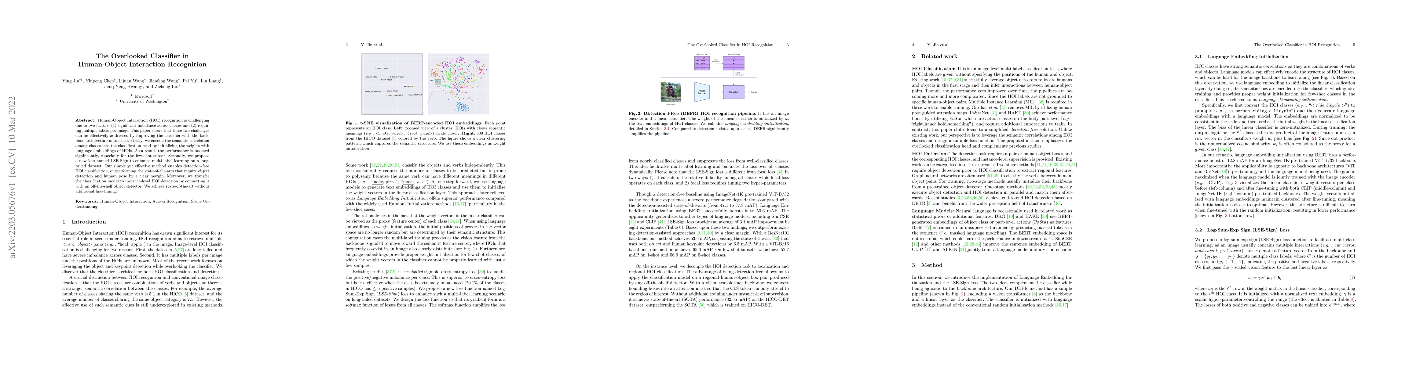 Thumbnail for The Overlooked Classifier in Human-Object Interaction Recognition