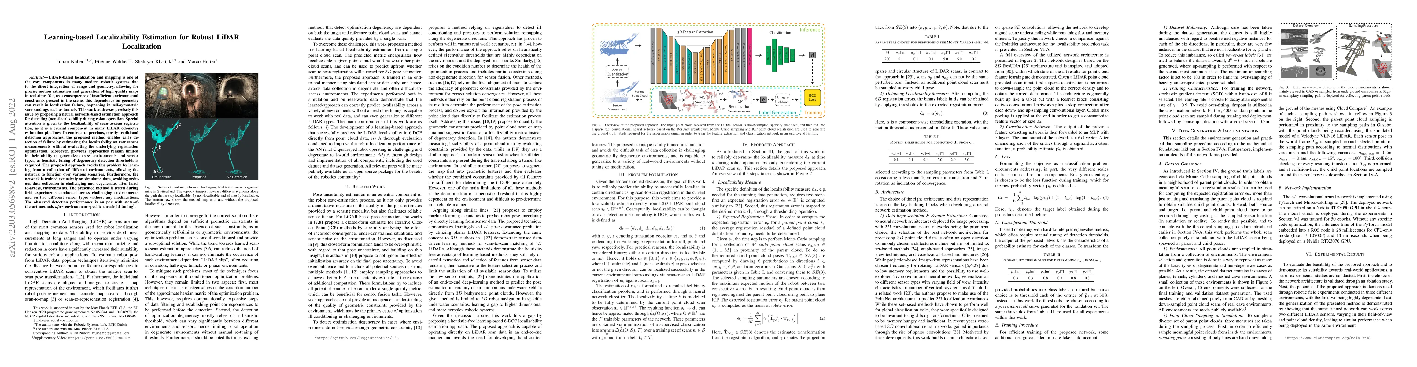Thumbnail for Learning-based Localizability Estimation for Robust LiDAR Localization