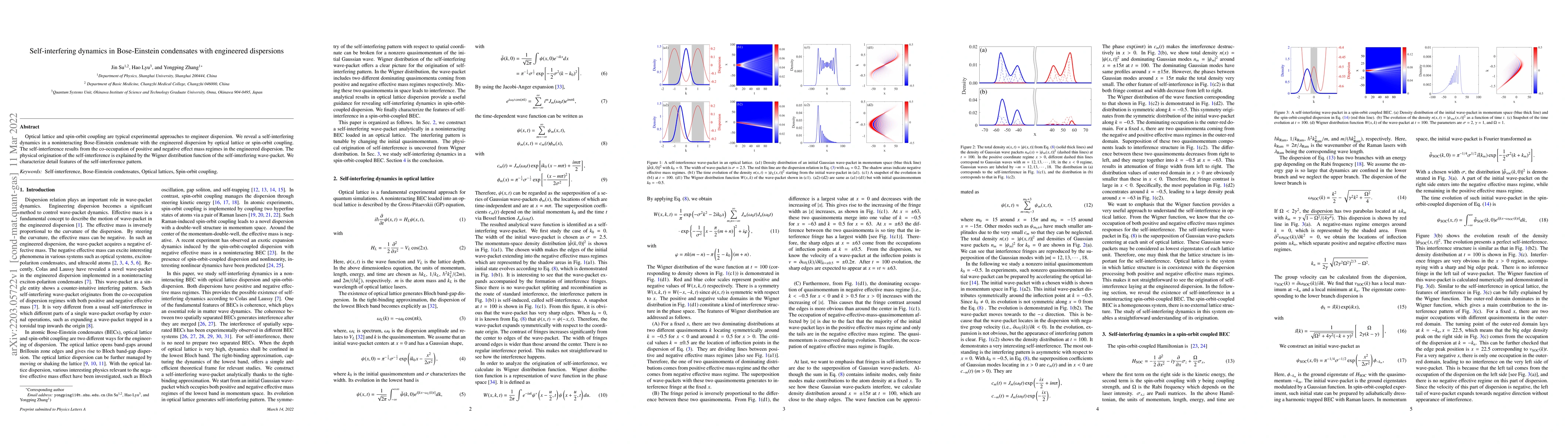 Thumbnail for Self-interfering dynamics in Bose-Einstein condensates with engineered
  dispersions