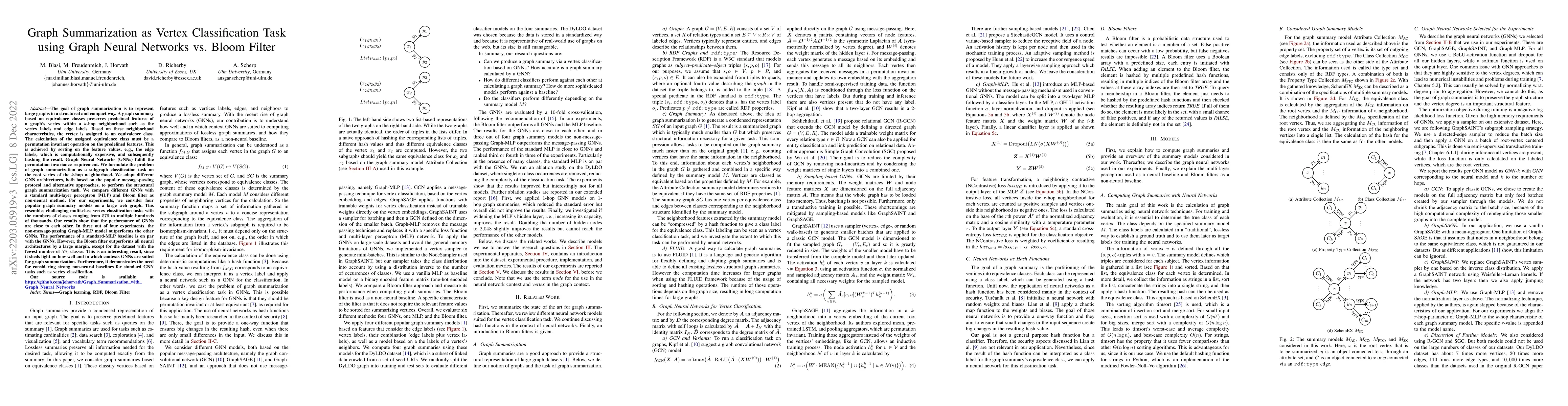 Thumbnail for Graph Summarization with Graph Neural Networks