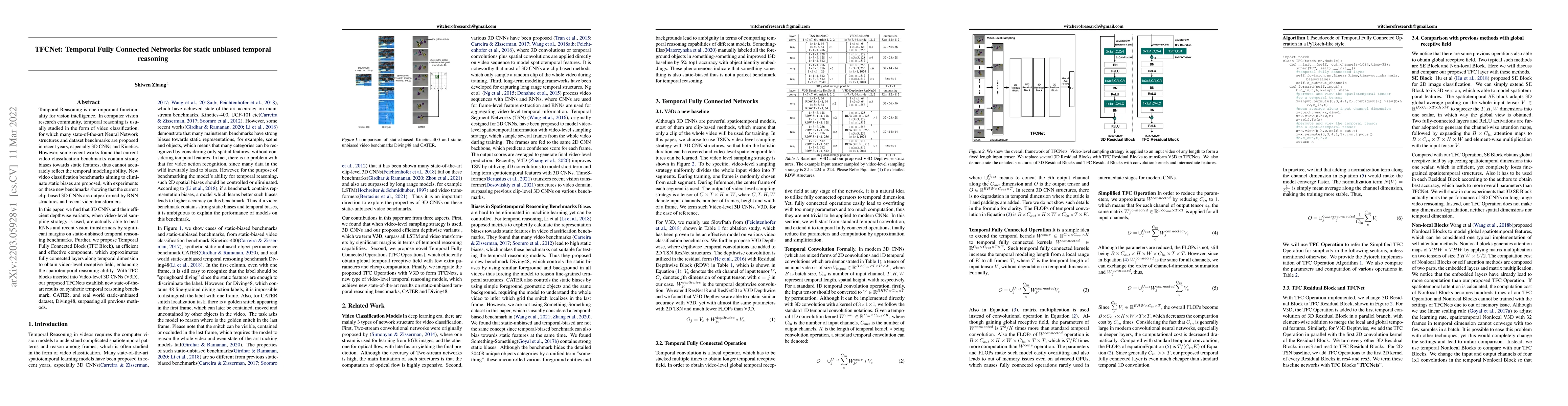 Thumbnail for TFCNet: Temporal Fully Connected Networks for Static Unbiased Temporal
  Reasoning