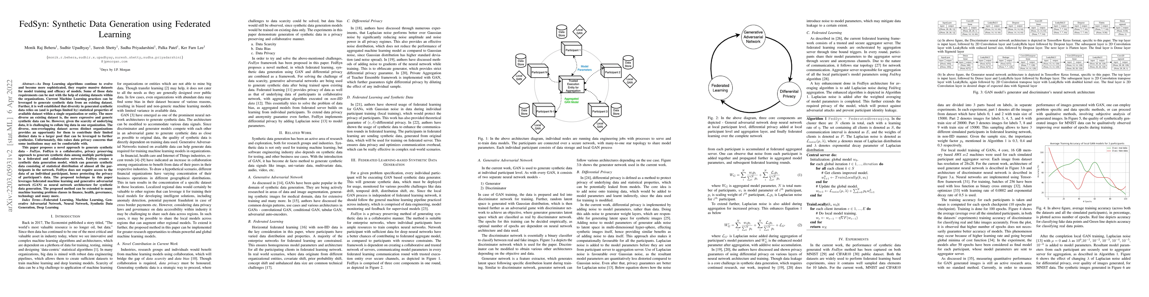 Thumbnail for FedSyn: Synthetic Data Generation using Federated Learning