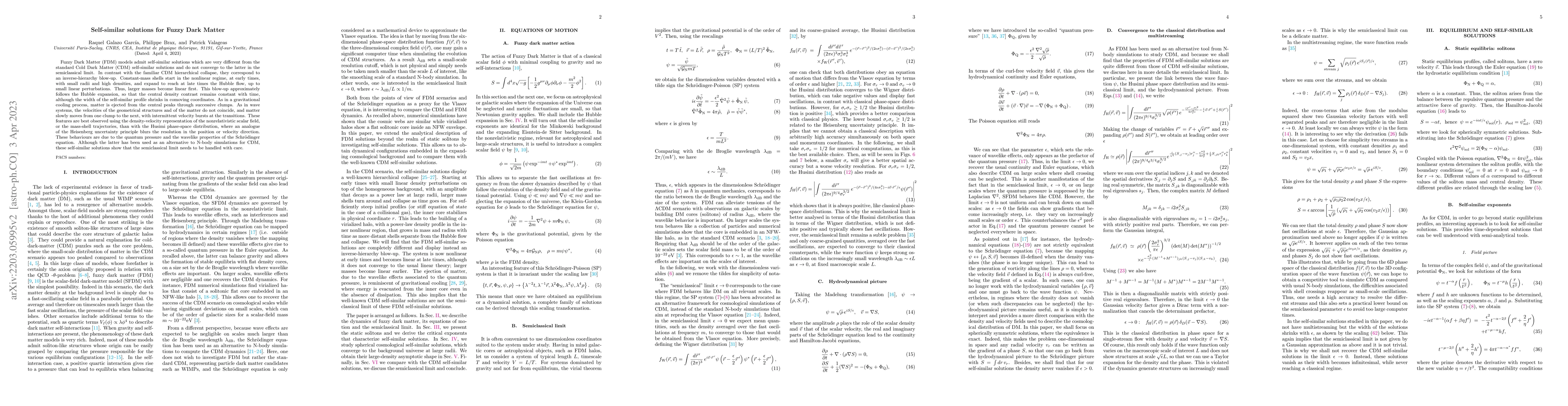Thumbnail for Self-similar solutions for Fuzzy Dark Matter