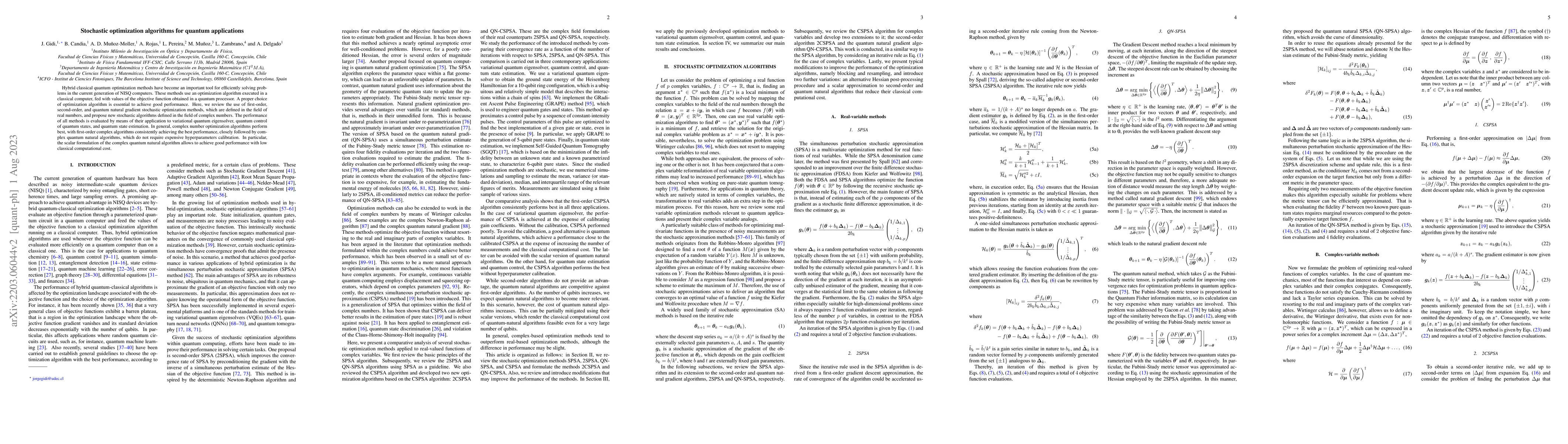 Thumbnail for Stochastic optimization algorithms for quantum applications