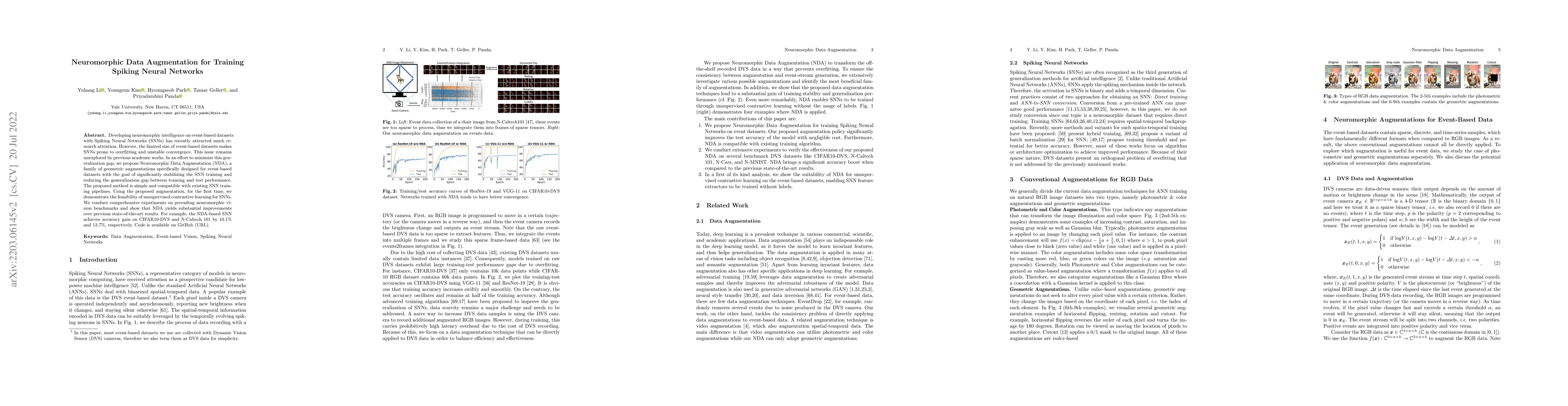 Thumbnail for Neuromorphic Data Augmentation for Training Spiking Neural Networks