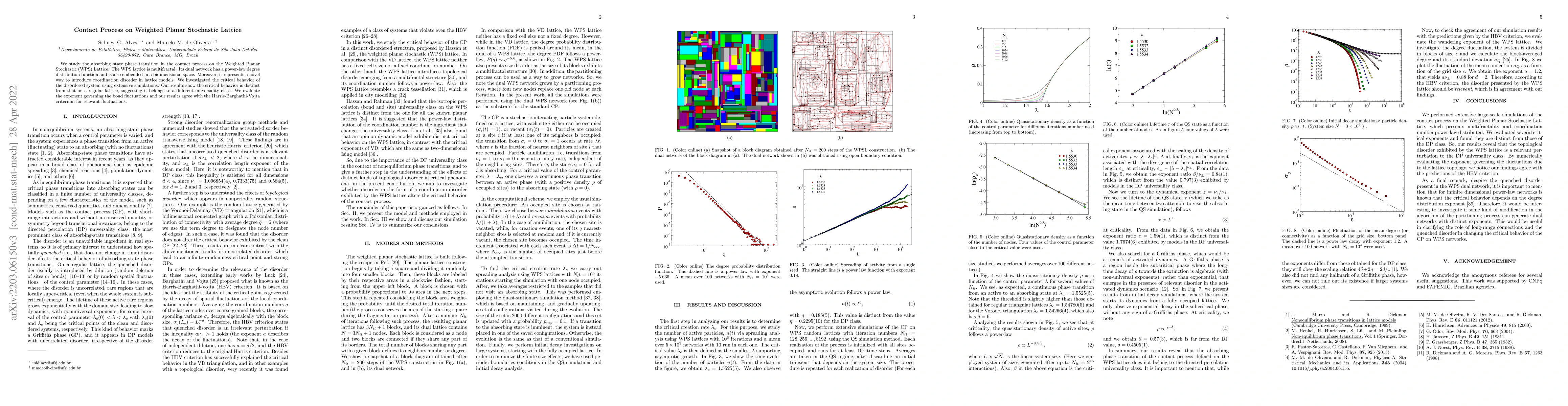 Thumbnail for Contact Process on Weighted Planar Stochastic Lattice