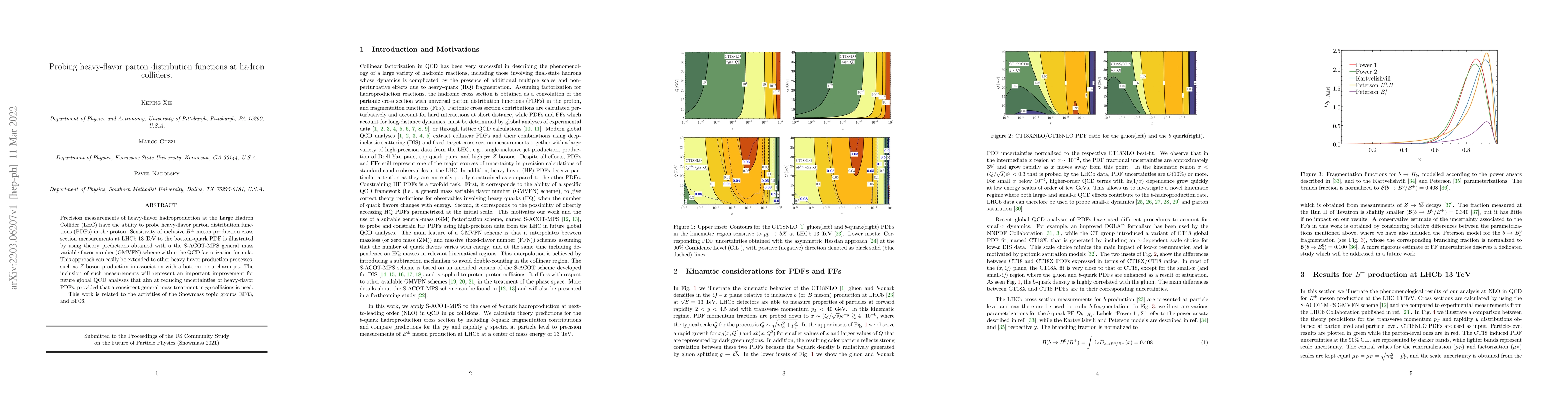 Thumbnail for Probing heavy-flavor parton distribution functions at hadron colliders