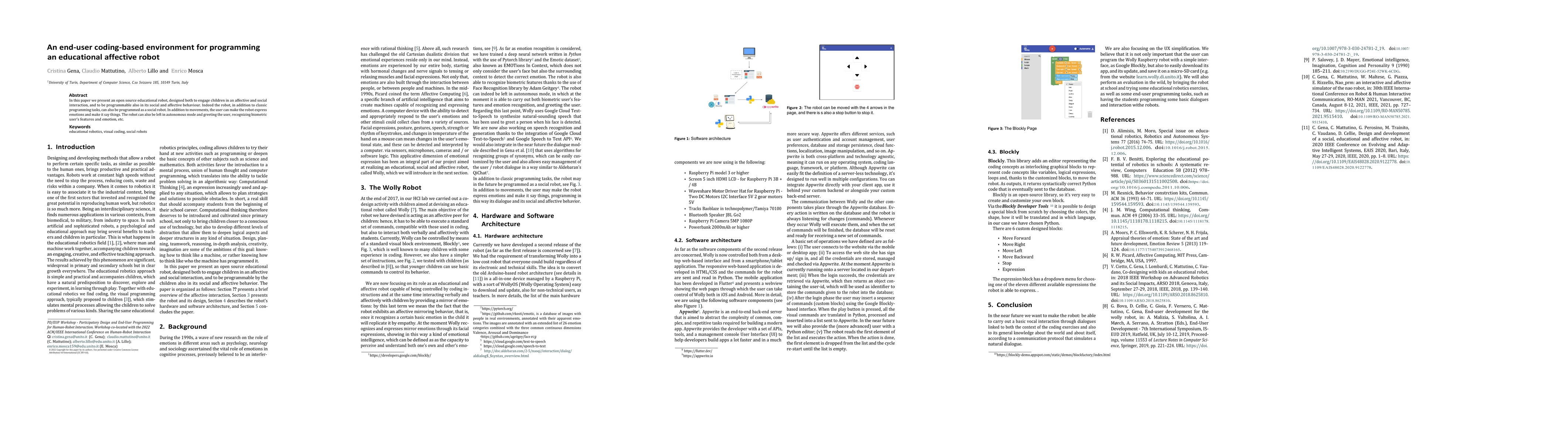 Thumbnail for An end-user coding-based environment for programming an educational
  affective robot