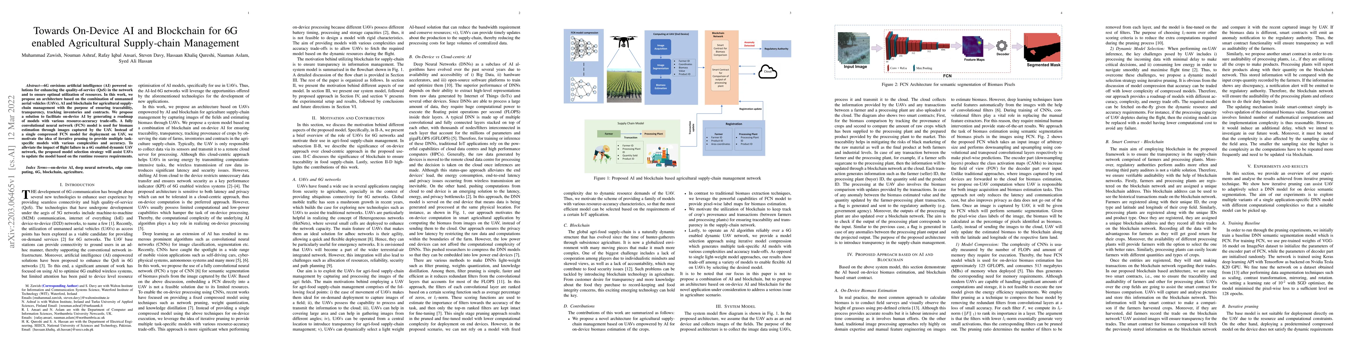 Thumbnail for Towards On-Device AI and Blockchain for 6G enabled Agricultural
  Supply-chain Management