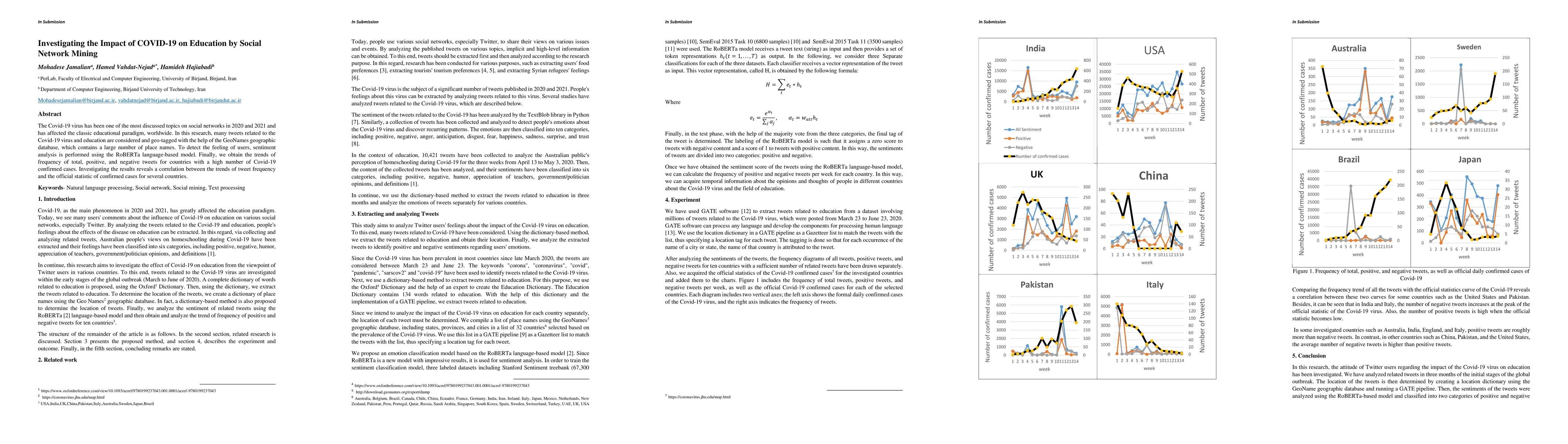 Thumbnail for Investigating the Impact of COVID-19 on Education by Social Network
  Mining