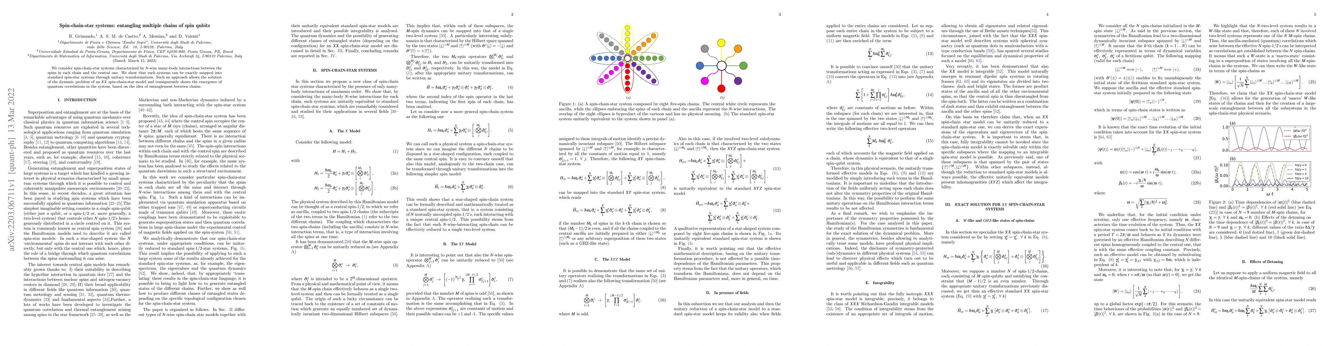 Thumbnail for Spin-chain-star systems: entangling multiple chains of spin qubits