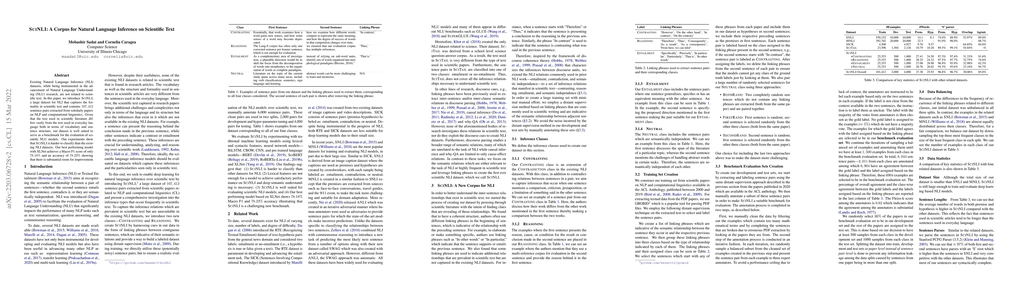 Thumbnail for SciNLI: A Corpus for Natural Language Inference on Scientific Text