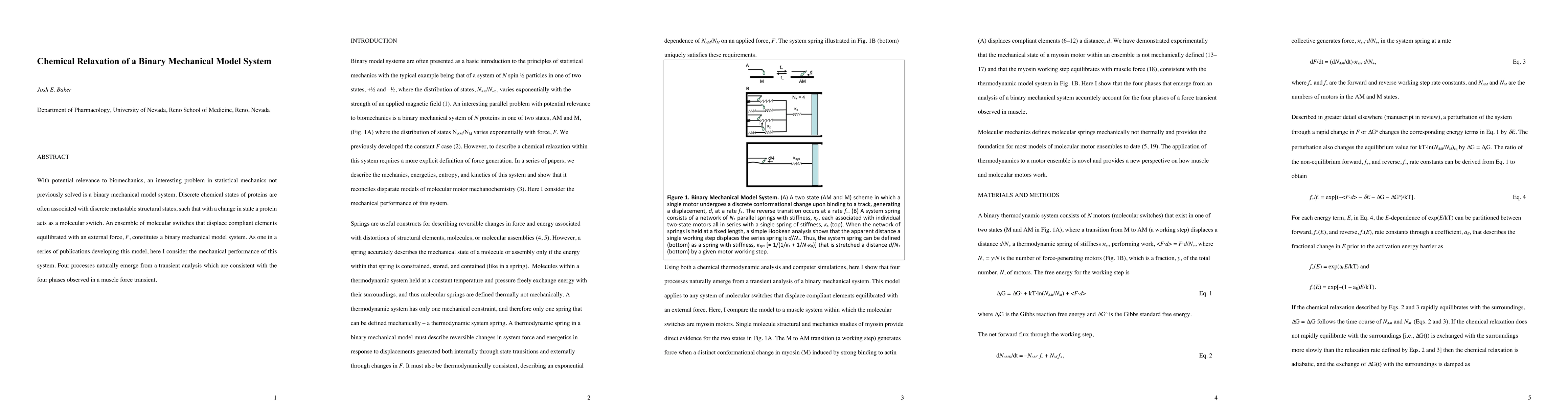 Thumbnail for Chemical Relaxation of a Binary Mechanical Model System