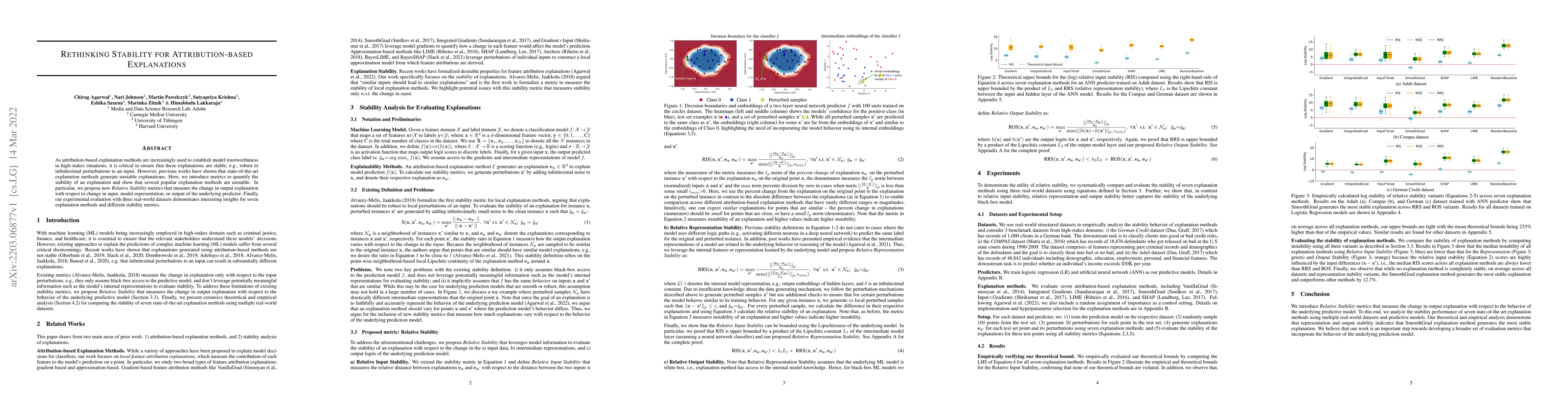 Thumbnail for Rethinking Stability for Attribution-based Explanations