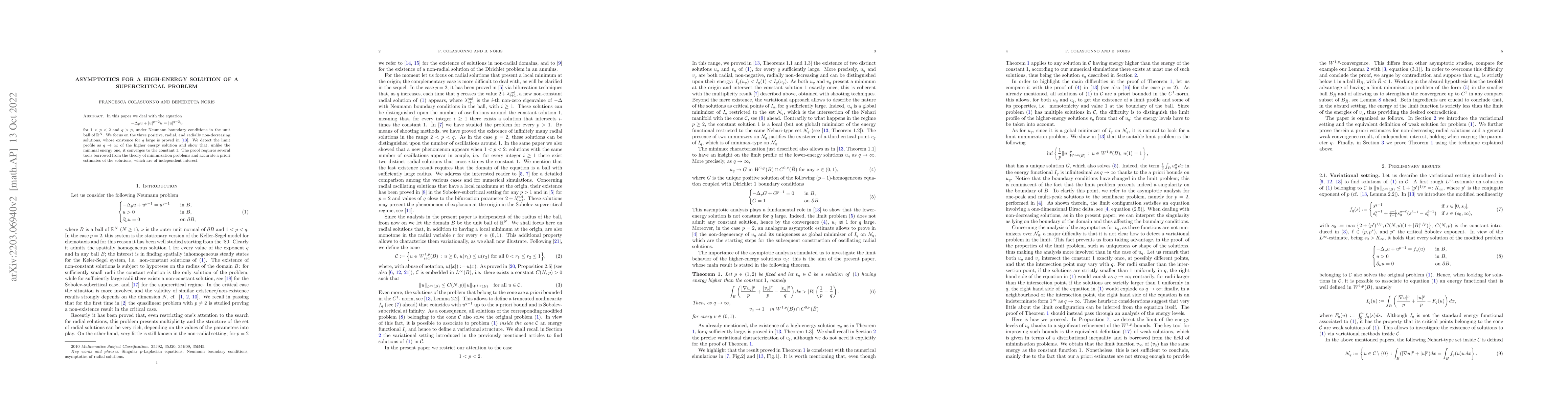 Thumbnail for Asymptotics for a high-energy solution of a supercritical problem