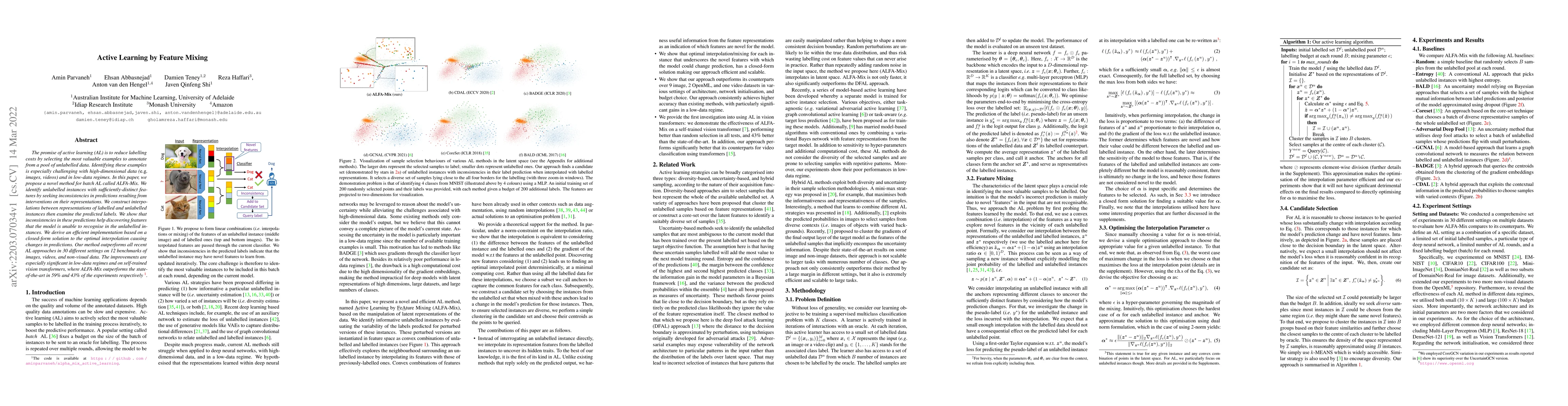 Thumbnail for Active Learning by Feature Mixing