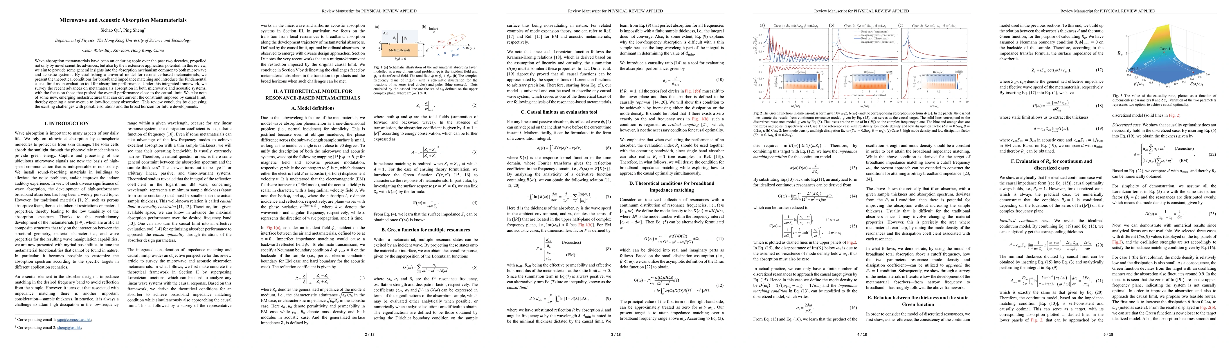 Thumbnail for Microwave and Acoustic Absorption Metamaterials