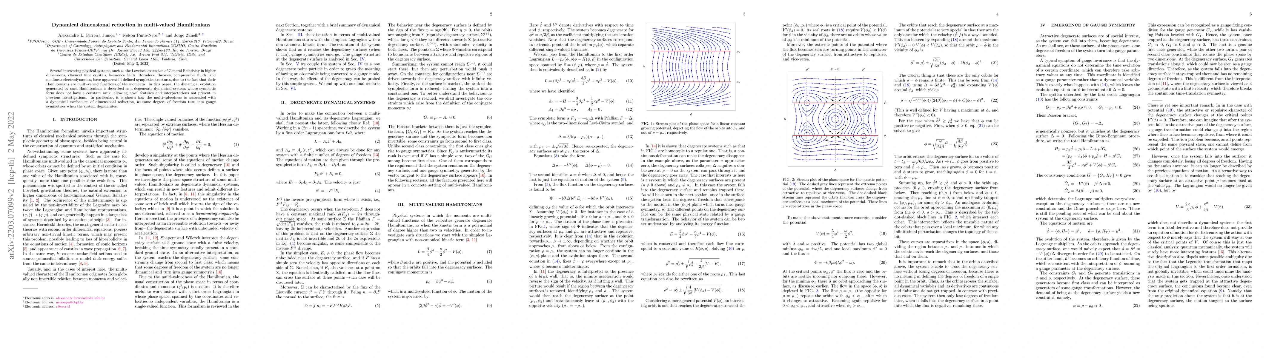 Thumbnail for Dynamical dimensional reduction in multi-valued Hamiltonians