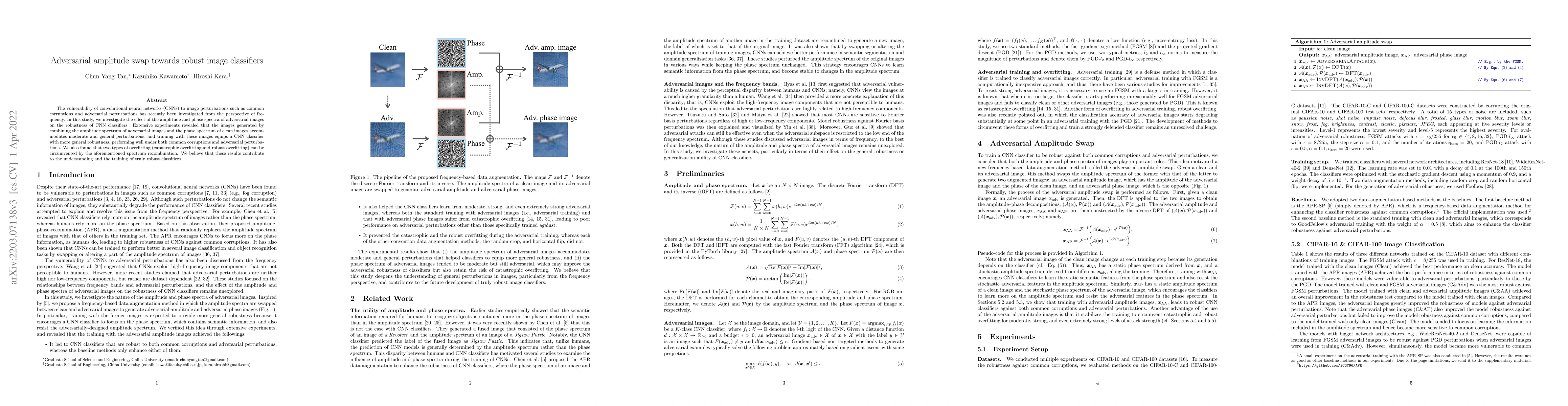 Thumbnail for Adversarial amplitude swap towards robust image classifiers