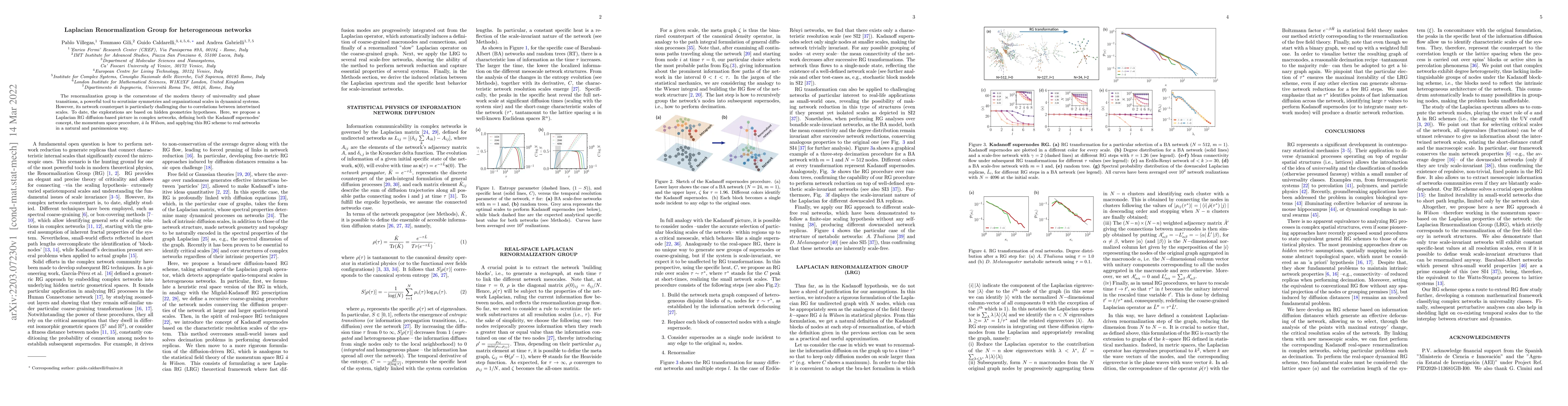 Thumbnail for Laplacian Renormalization Group for heterogeneous networks