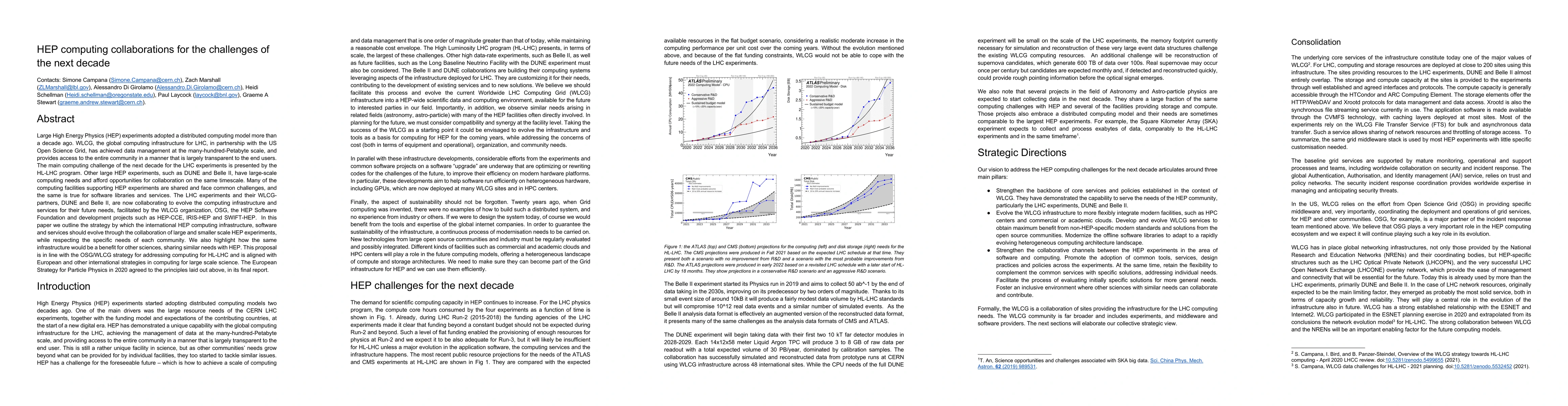 Thumbnail for HEP computing collaborations for the challenges of the next decade