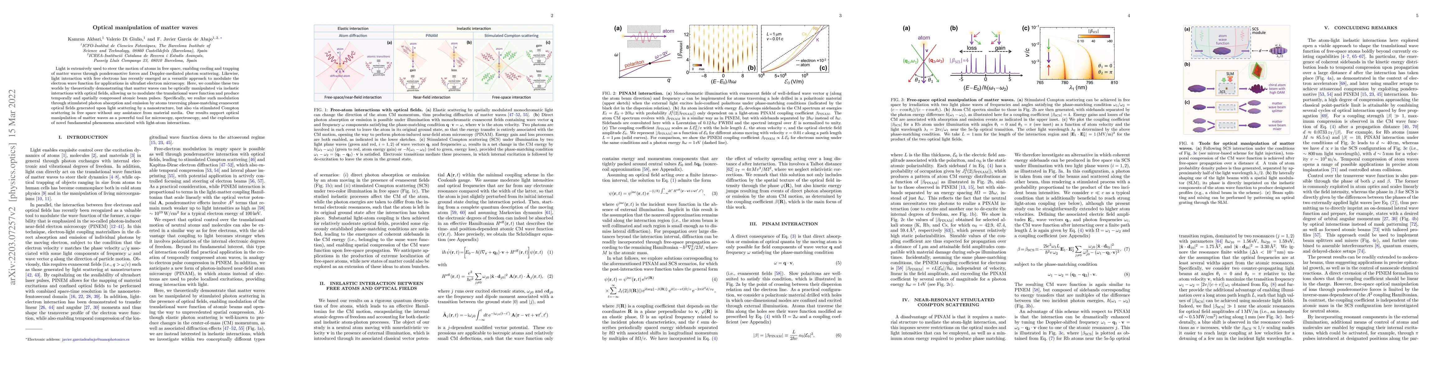Thumbnail for Optical manipulation of matter waves