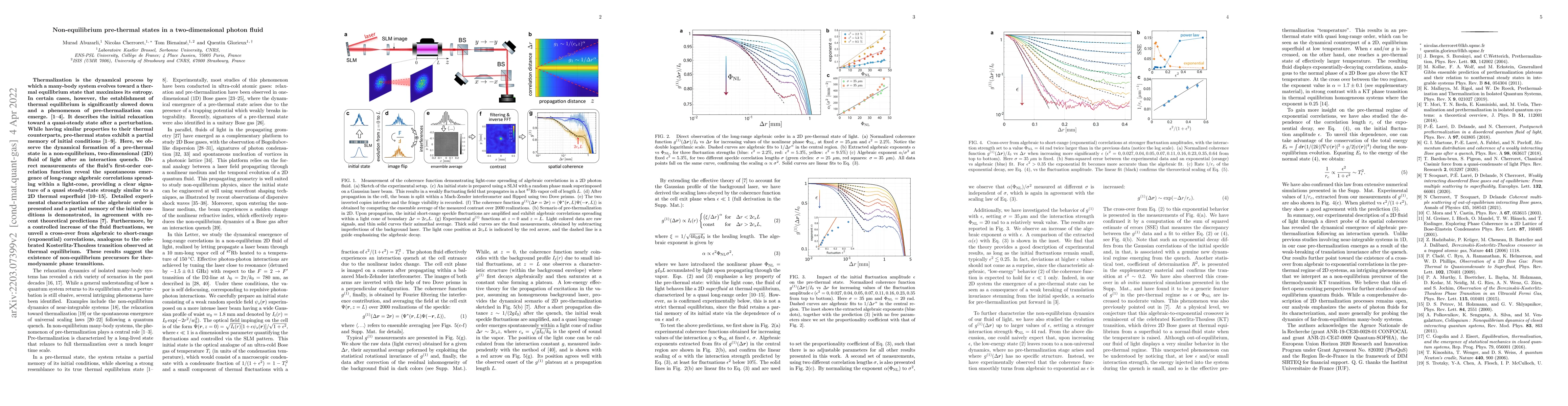 Thumbnail for Non-equilibrium pre-thermal states in a two-dimensional photon fluid