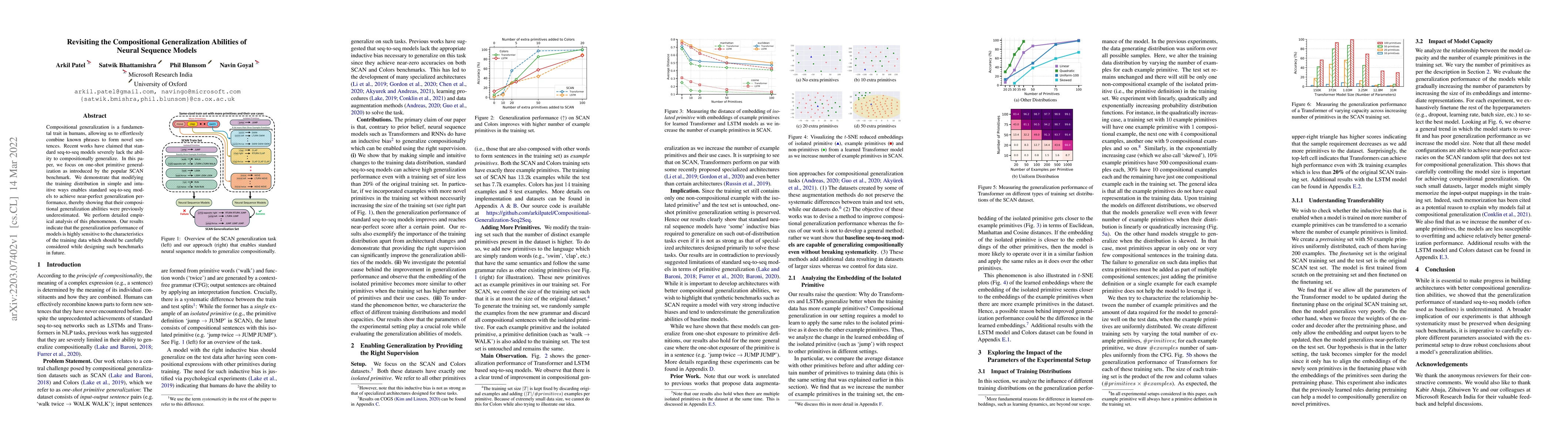 Thumbnail for Revisiting the Compositional Generalization Abilities of Neural Sequence
  Models