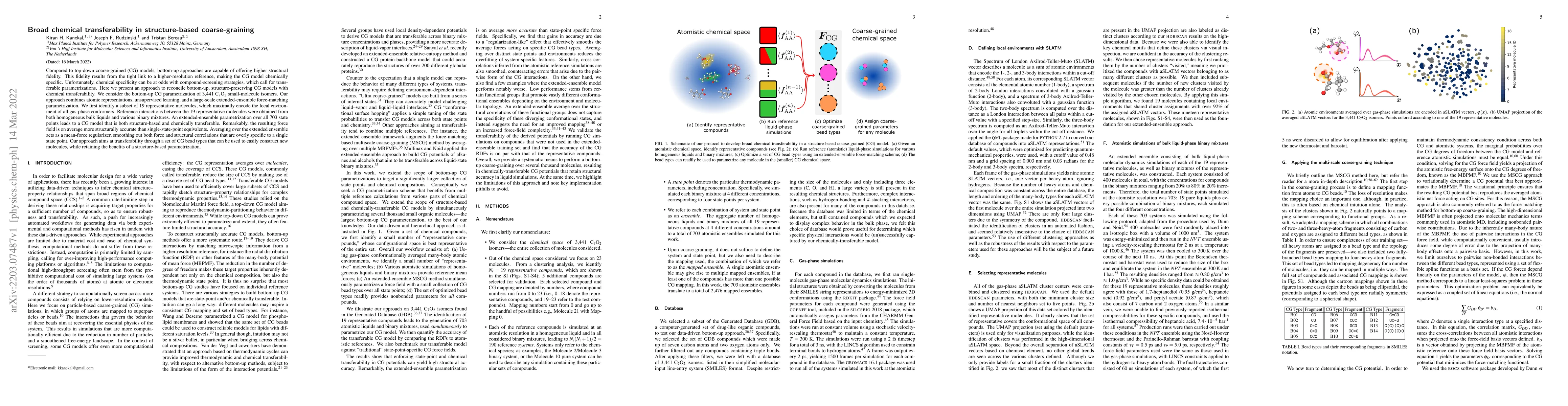 Thumbnail for Broad chemical transferability in structure-based coarse-graining