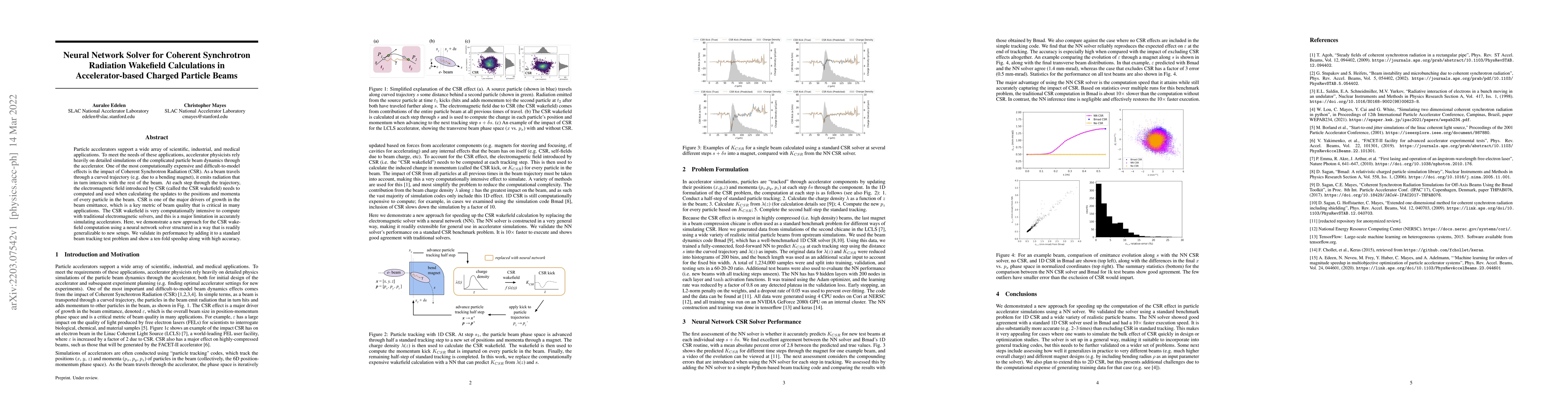 Thumbnail for Neural Network Solver for Coherent Synchrotron Radiation Wakefield
  Calculations in Accelerator-based Charged Particle Beams
