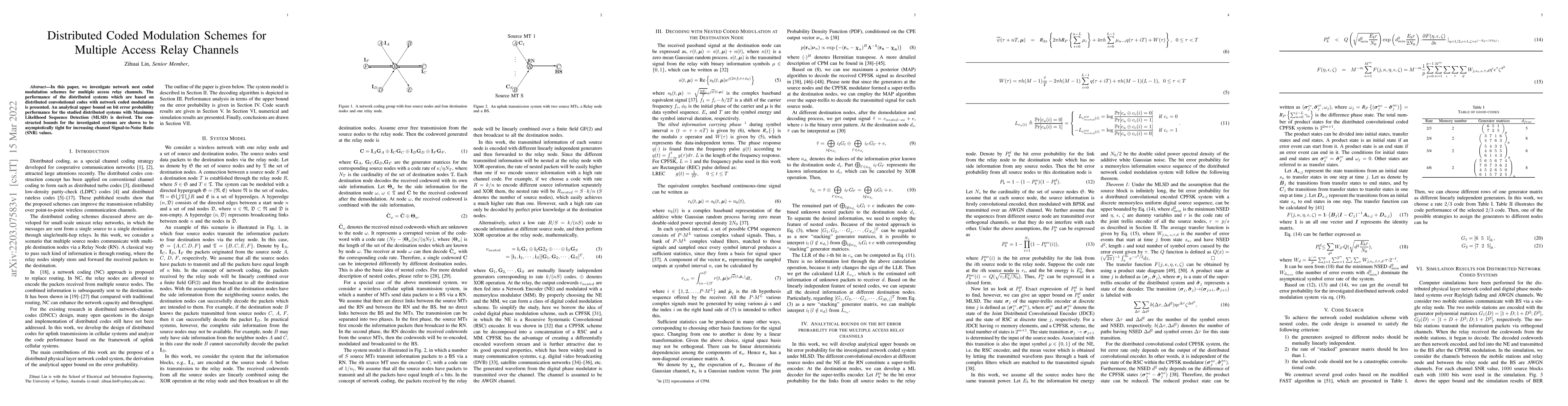 Thumbnail for Distributed Coded Modulation Schemes for Multiple Access Relay Channels