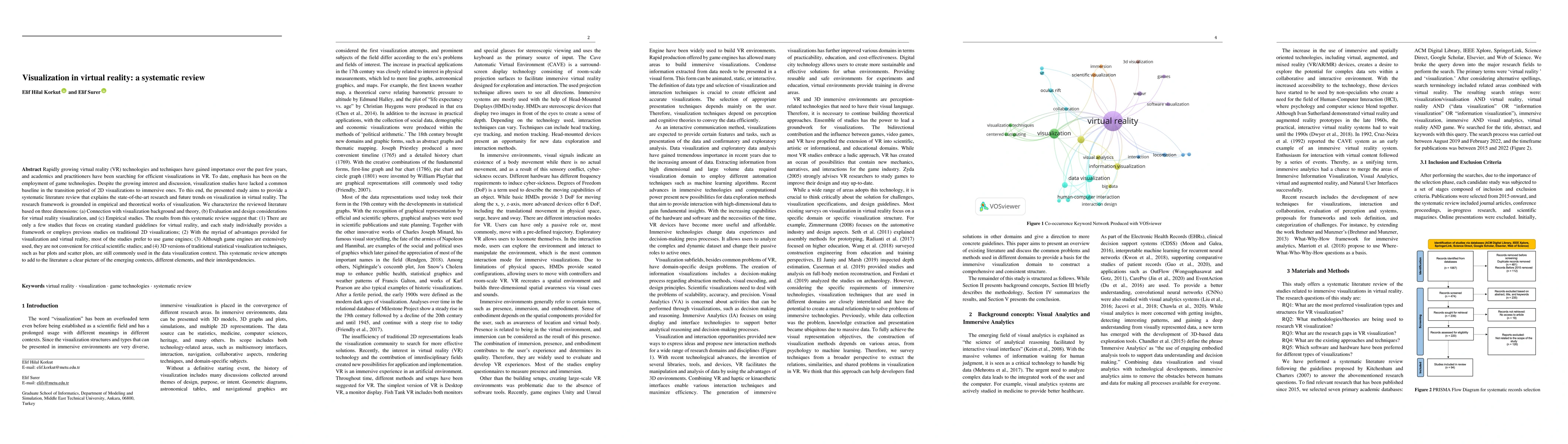 Thumbnail for Visualization in virtual reality: a systematic review