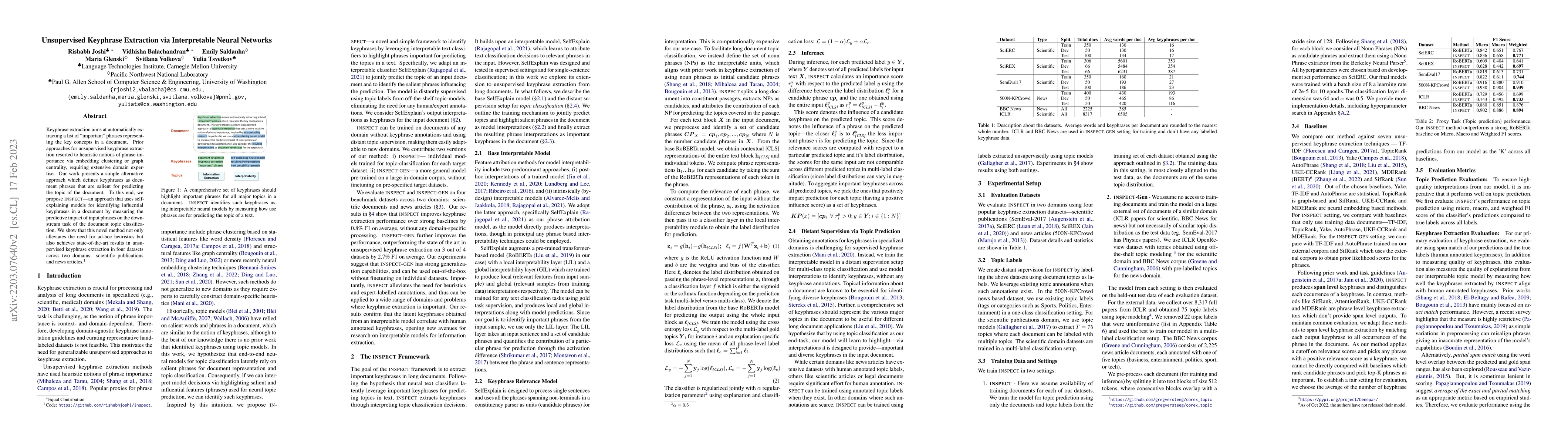 Thumbnail for Unsupervised Keyphrase Extraction via Interpretable Neural Networks